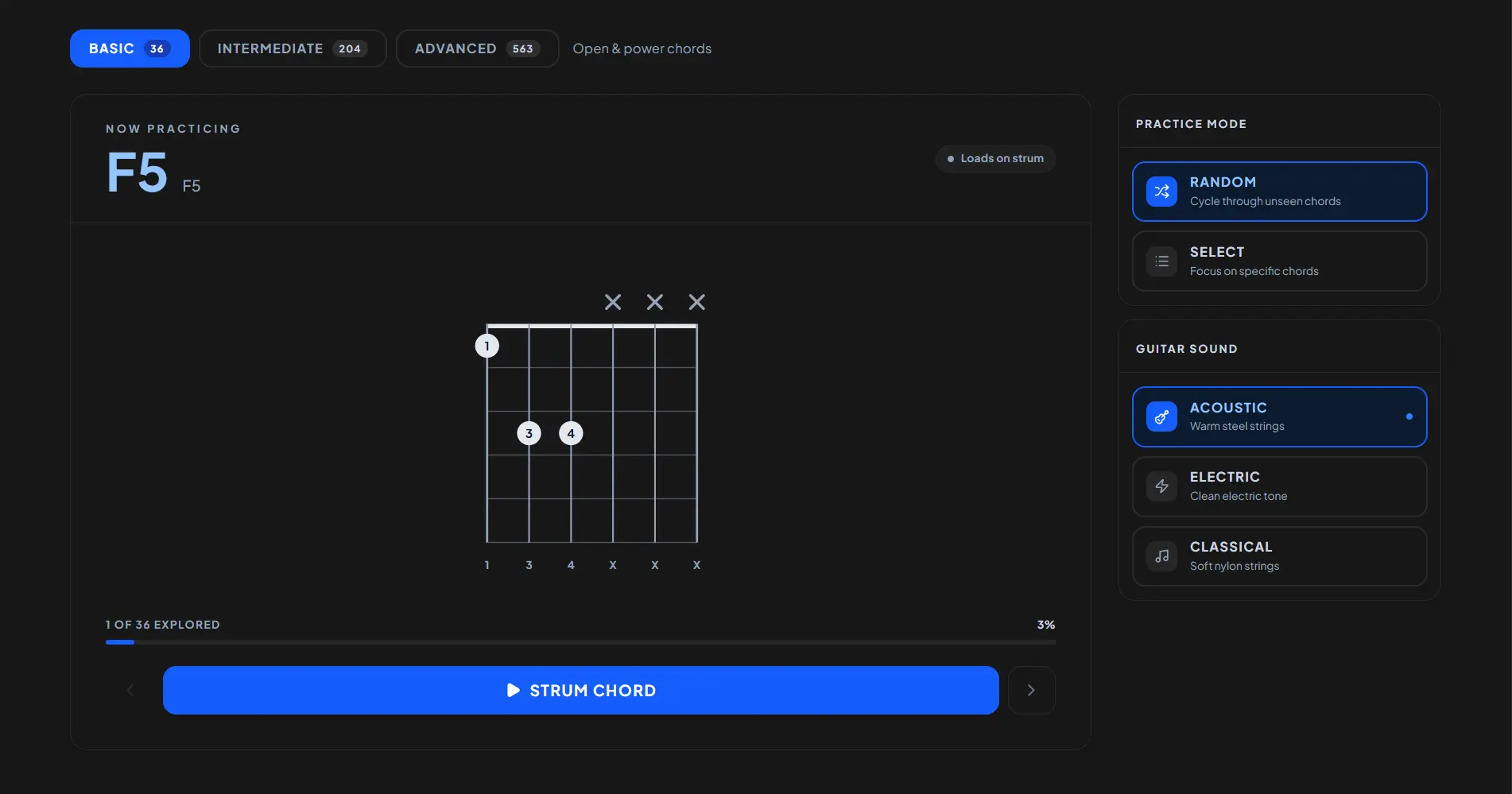 Chord Practice preview
