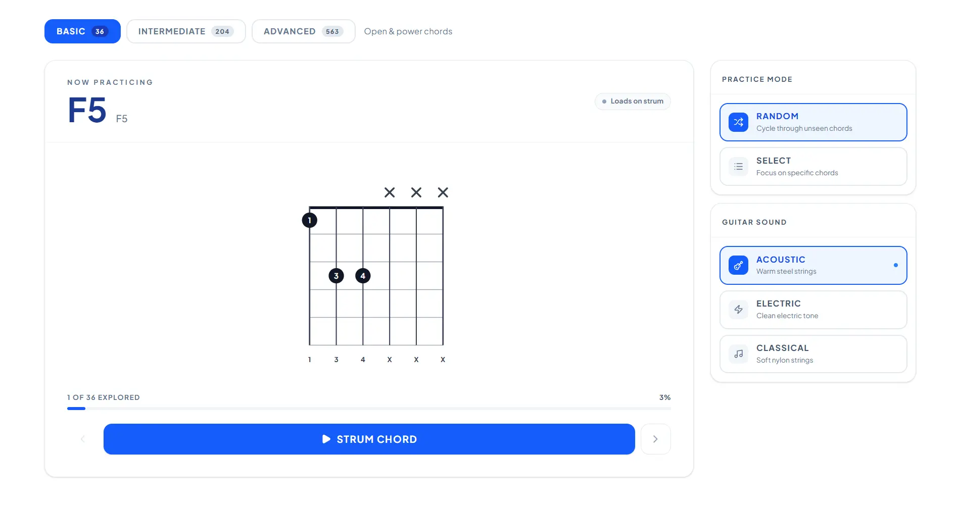 Chord Practice preview