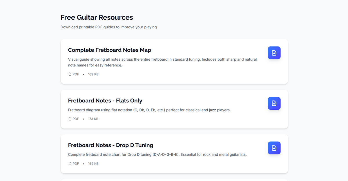 Free Resources preview